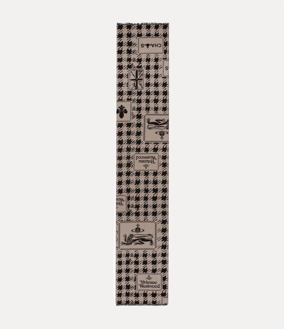 Dogtooth Badge Scarf 